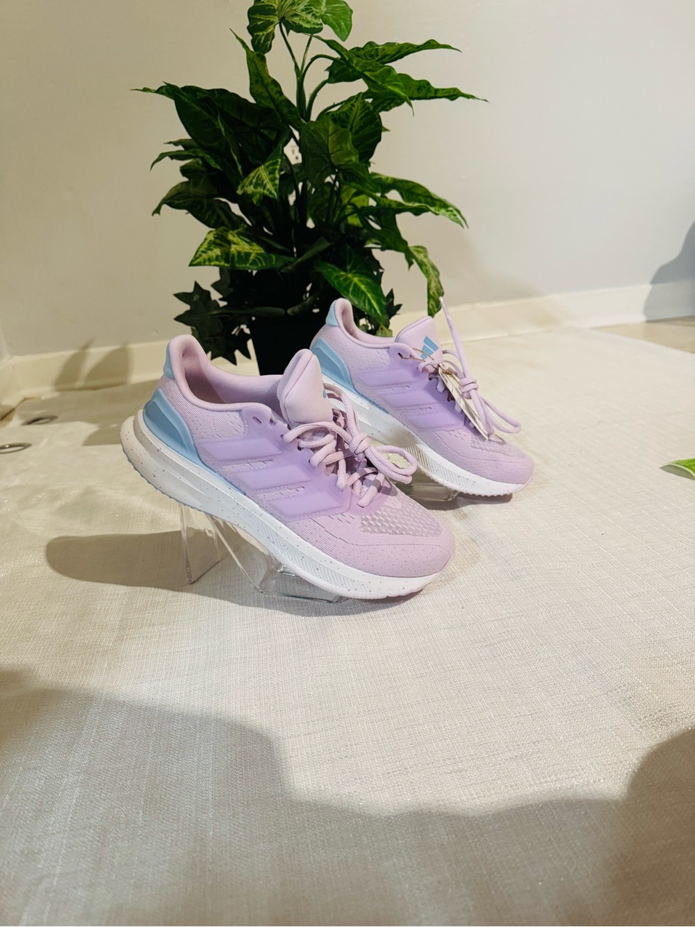 adidas Women's Lavender and Light Blue Running Shoes